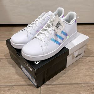 Adidas Kids Grand Court Shoes (Size: 7)